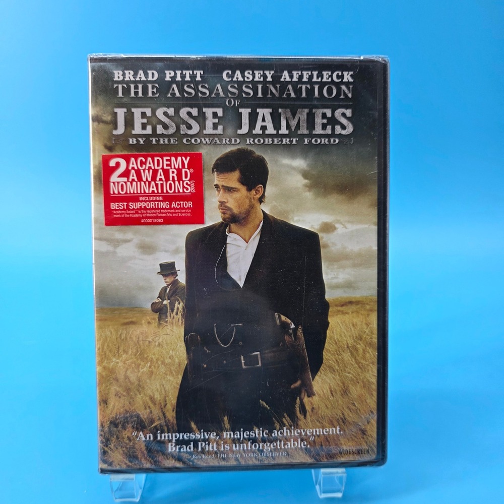 The Assassination of Jesse James by the Coward Robert Ford DVD Brad Pitt New